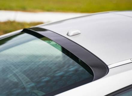 Roof spoiler carbon fibre from Rennline. Porsche 997 Coupe - E419